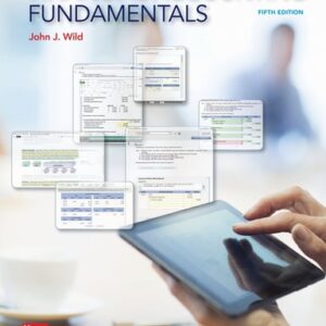 Manual solution For Financial Accounting Fundamentals 5 by John Wild