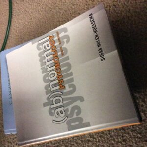 Manual solution For Abnormal Psychology 6 by Susan Nolen-Hoeksema