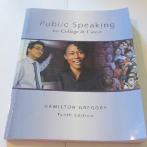 Test Bank For Public Speaking for College & Career, 10th Edition 10th by Hamilton Gregory