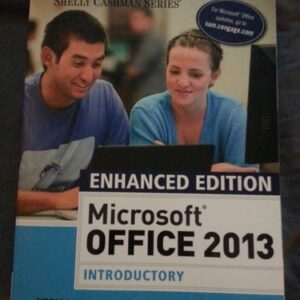 Manual solution For Enhanced MicrosoftOffice 2013: Introductory 1 by Misty E. Vermaat