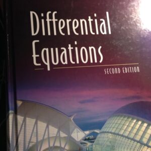 Manual solution For Differential Equations (2nd Edition) 2 by John Polking, Al Boggess, David Arnold