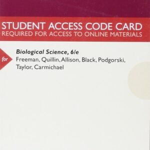 Manual solution For MasteringBiology with Pearson eText -- ValuePack Access Card -- for Biological Science 6th edition by
