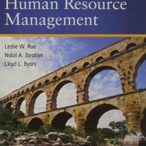 Manual solution For Human Resource Management 11 by Leslie Rue, Lloyd Byars, Nabil Ibrahim