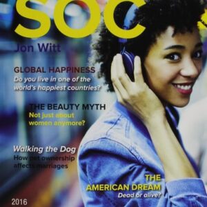 Manual solution For Soc 2016 4 by Jon Witt