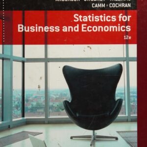 Manual solution For Statistics for Business & Economics, Revised 12 by David R. Anderson, Dennis J. Sweeney, Thomas A. Williams, Jeffrey D. Camm, James J. Cochran