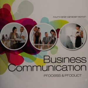 Manual solution For BUSINESS COMMUN.:BRIEF >CANADI 4 by Mary Guffey
