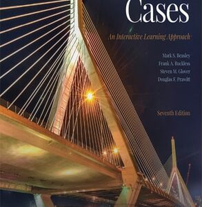 Manual solution For Auditing Cases: An Interactive Learning Approach 7 by Mark S. Beasley, Frank A. Buckless, Steven M. Glover, Douglas F Prawitt