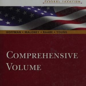 Manual solution For South-Western Federal Taxation 2012: Comprehensive, Professional Edition (with H&R Block @ Home Tax Preparation Software) (WEST FEDERAL TAXATION CORPORATIONS, PARTNERSHIPS, ESTATES AND TRUSTS) 35 by William H. Hoffman, David M. Maloney, William A. Raabe, James C. Young