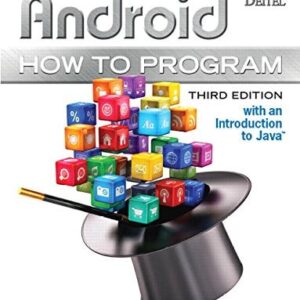 Manual solution For Android How to Program 3 by Paul Deitel, Harvey Deitel