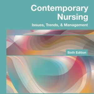 Manual solution For Contemporary Nursing Issues Trends And Management 6Ed (Pb 2014) 6 by Cherry B.