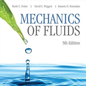 Manual solution For Mechanics of Fluids, SI Edition 5 by Merle C. Potter, David C. Wiggert, Bassem H. Ramadan