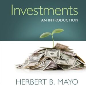 Manual solution For Investments: An Introduction 12 by Herbert B. Mayo