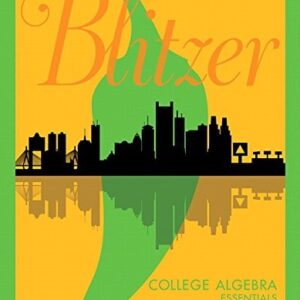 Manual solution For College Algebra Essentials 5 by Robert Blitzer