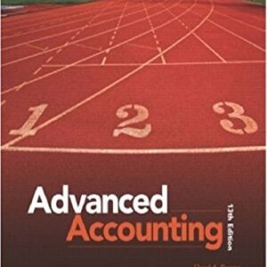 Manual solution For Advanced Accounting 13 by Floyd Beams, Joseph Anthony, Bruce Bettinghaus, Kenneth Smith