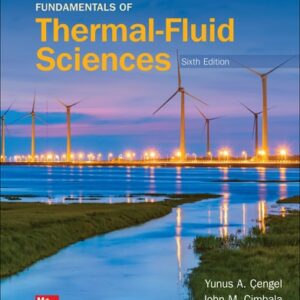 Manual solution For Fundamentals of Thermal-Fluid Sciences 6 by Yunus Cengel, John Cimbala, Afshin Ghajar