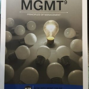 Test Bank For MGMT (with MGMT Online, 1 term (6 months) Printed Access Card) (New, Engaging Titles from 4LTR Press) 9th by Chuck Williams