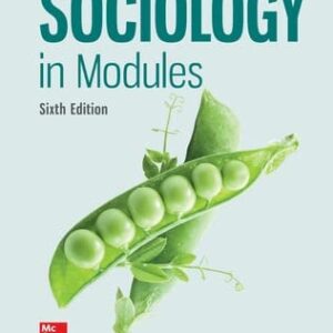 Test Bank For Sociology in Modules 6th by Richard T. Schaefer