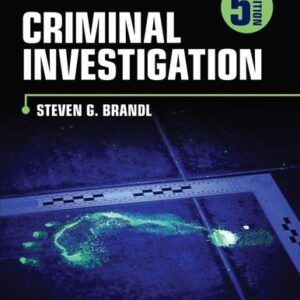 Manual solution For Criminal Investigation Fifth by Steven G. Brandl