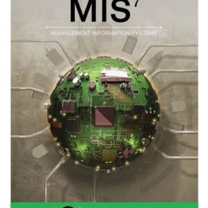 Manual solution For MIS (with MIS Online, 1 term (6 months) Printed Access Card) (New, Engaging Titles from 4LTR Press) 7 by Hossein Bidgoli