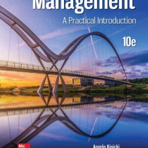 Manual solution For Management: A Practical Introduction 10 by Angelo Kinicki, Denise Breaux Soignet