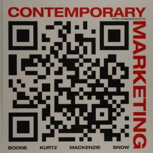 Manual solution For Contemporary Marketing 3 by Louis Boone