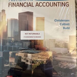 Manual solution For Advanced Financial Accounting 13 by Theodore Christensen, David Cottrell, Cassy Budd