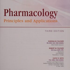 Manual solution For Pharmacology 3 by Eugenia M. Fulcher, Robert M. Fulcher, Cathy Dubeansky Soto