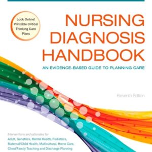 Manual solution For Nursing Diagnosis Handbook: An Evidence-Based Guide to Planning Care 11 by Betty J. Ackley MSN EdS RN, Gail B. Ladwig MSN RN, Mary Beth Flynn Makic PhD RN CCNS FAAN FNAP FCNS