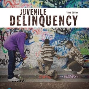 Manual solution For Juvenile Delinquency (Justice Series) (The Justice Series) 3 by Clemens Bartollas, Frank Schmalleger, Michael Turner