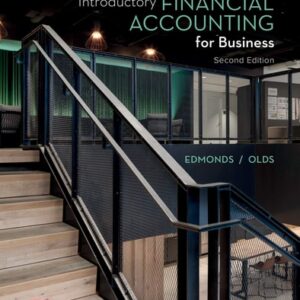 Manual solution For Introductory Financial Accounting for Business 2 by Thomas Edmonds, Christopher Edmonds, Mark Edmonds, Jennifer Edmonds, Philip Olds