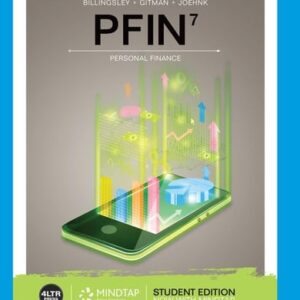 Manual solution For Bundle: PFIN + MindTap, 1 term Printed Access Card (MindTap Course List) 7 by Randall Billingsley, Lawrence J. Gitman, Michael D. Joehnk