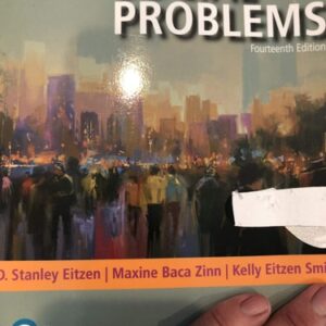 Manual solution For Social Problems [RENTAL EDITION] 14 by Eitzen