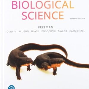 Manual solution For Biological Science 7 by Scott Freeman, Kim Quillin, Lizabeth Allison, Michael Black, Greg Podgorski, Emily Taylor, Jeff Carmichael