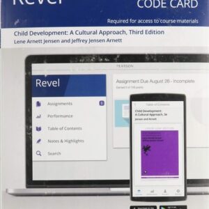 Test Bank For Child Development: A Cultural Approach -- Revel Access Code 3th by Jeffery Jensen Arnett, Lene Jensen
