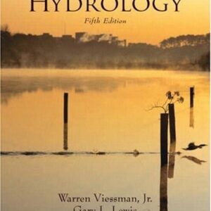 Manual solution For Introduction to Hydrology 5 by Warren Viessman Jr., Gary Lewis