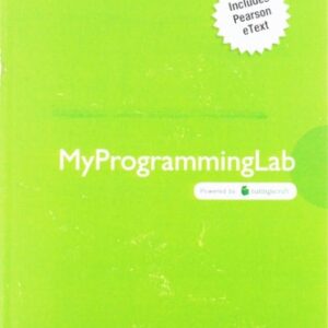 Manual solution For Starting Out with Java: From Control Structures through Objects -- MyLab Programming with Pearson eText 7 by Tony Gaddis