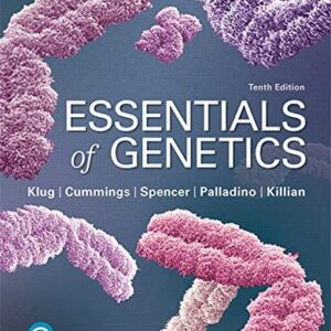 Manual solution For Essentials of Genetics Plus Mastering Genetics -- Access Card Package (10th Edition) (MasteringGenetics Series) 10 by William S. Klug, Michael R. Cummings, Charlotte A. Spencer, Michael A. Palladino, Darrell Killian