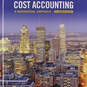 Manual solution For COST ACCT.-W/ACCESS >CANADIAN< 8 by Srikant Datar
