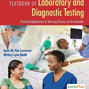 Manual solution For Textbook of Laboratory and Diagnostic Testing: Practical Application of Nursing Process at the Bedside First Edition by Anne M. Van Leeuwen MA BS MT (ASCP), Mickey L. Bladh RN MSN