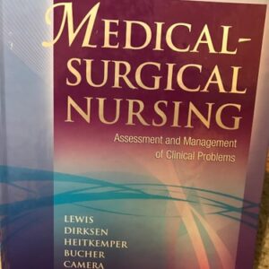 Test Bank For Medical Surgical Nursing textbook, workbook and CD set 8thth by Sharon L. Lewis