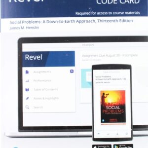 Test Bank For Revel for Social Problems: A Down-to-Earth Approach -- Access Card 13th by Jim Henslin
