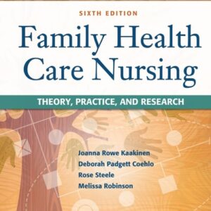 Manual solution For Family Health Care Nursing: Theory, Practice, and Research Sixth by Joanna Rowe Kaakinen PhD RN, Deborah Padgett Coehlo PhD C-PNP PMHS CFLE, Rose Steele PhD RN, Melissa Robinson PhD RN