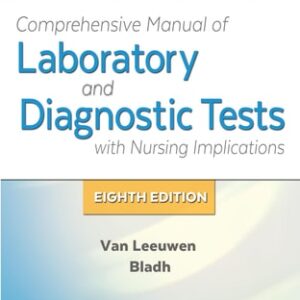 Manual solution For Davis's Comprehensive Manual of Laboratory and Diagnostic Tests With Nursing Implications (Davis's Comprehensive Handbook of Laboratory & Diagnostic Tests With Nursing Implications) 8 by Anne M. Van Leeuwen MA BS MT (ASCP)