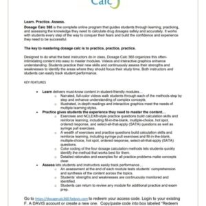Manual solution For Dosage Calc 360 1 by Sandra Luz Martinez de Castillo