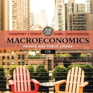 Manual solution For Macroeconomics: Private & Public Choice (MindTap Course List) 17 by James D. Gwartney, Richard L. Stroup, Russell S. Sobel, David A. Macpherson