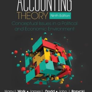 Manual solution For Accounting Theory: Conceptual Issues in a Political and Economic Environment 9 by Harry I. Wolk, James L. Dodd, John J. Rozycki