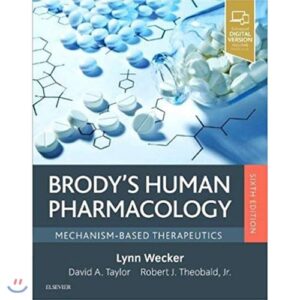 Manual solution For Brody's Human Pharmacology: Mechanism-Based Therapeutics 6 by Lynn Wecker PhD
