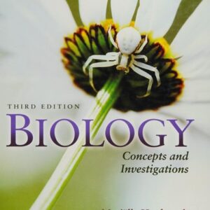 Manual solution For Biology: Concepts and Investigations 3 by Mariëlle Hoefnagels
