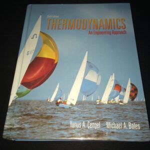 Manual solution For Thermodynamics: An Engineering Approach (McGraw-Hill Series in Mechanical and Aerospace Engineering) 6th by Yunus A. Cengel