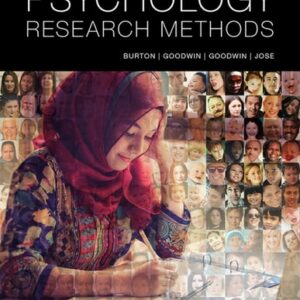 Manual solution For Psychology Research Methods 1 by Lorelle J. Burton